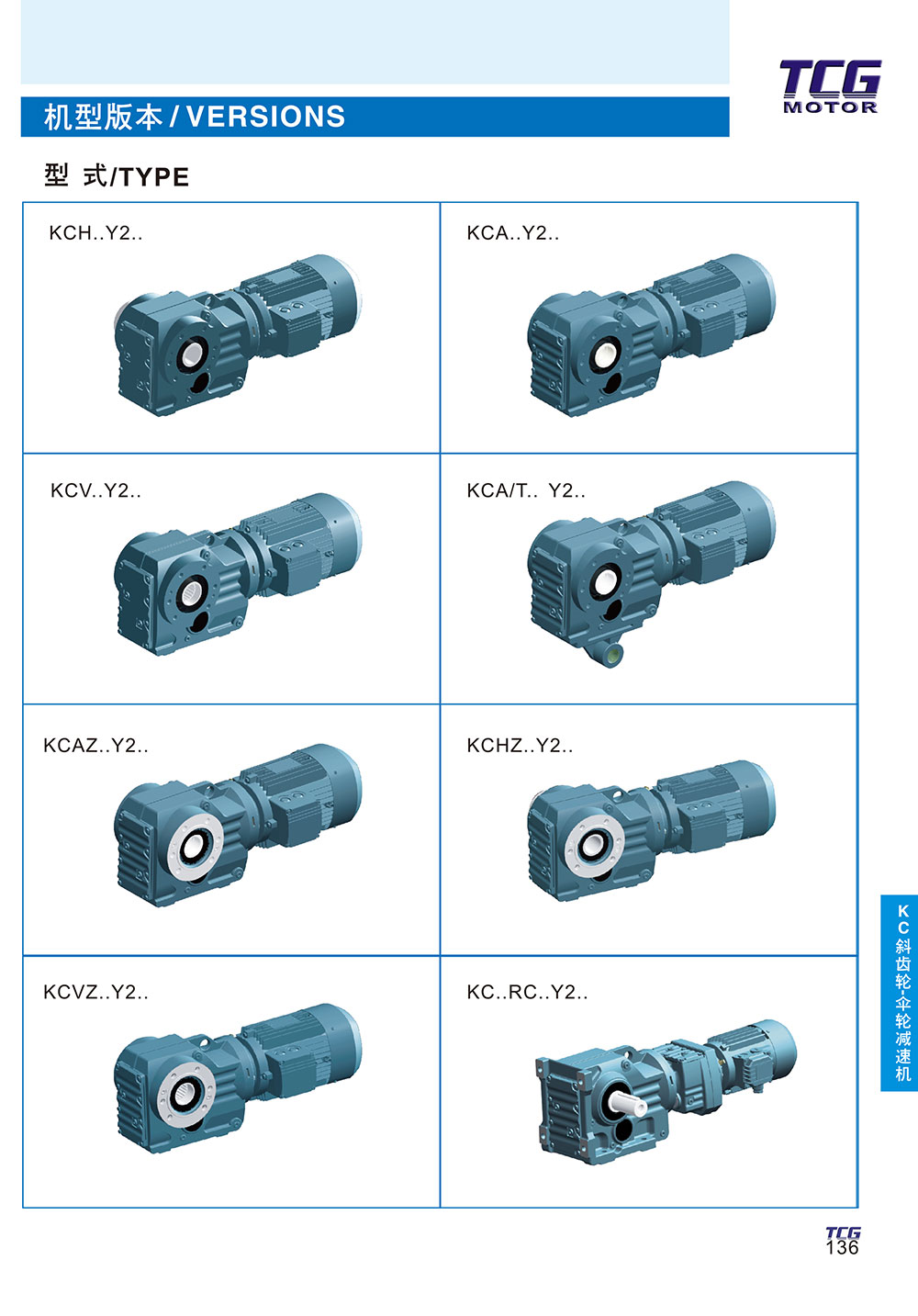 KC斜齒輪傘輪減速機